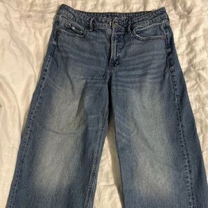 Old Navy Women's Blue Flare Jeans